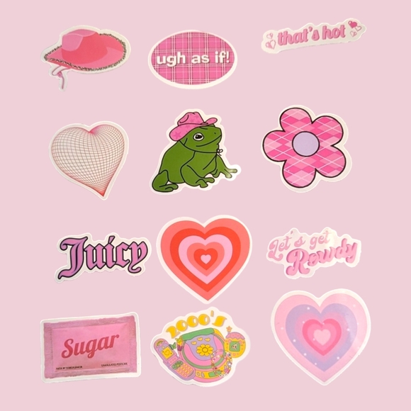 Y2K This Ain't Texas🤠 Throwback - 12 Pack Vinyl Stickers - 2 Inch (2") - Picture 1 of 1